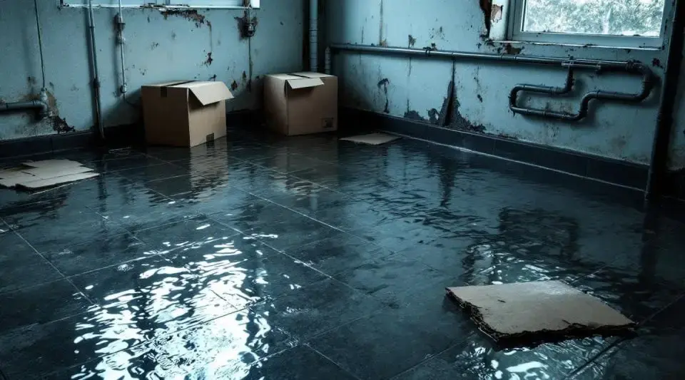 Basement Flood Cleanup