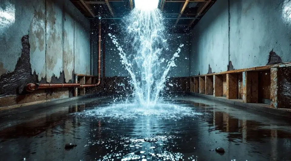 Burst Pipe Water Damage